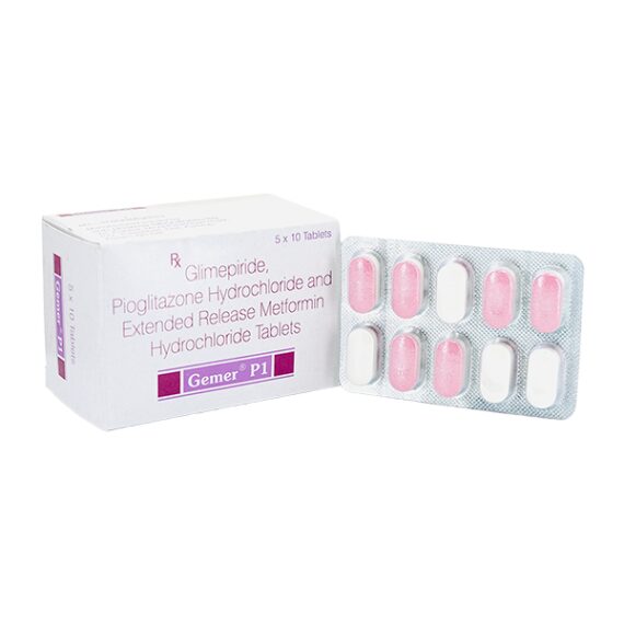 Gemer P 1mg Tablet 10'S - Image 5
