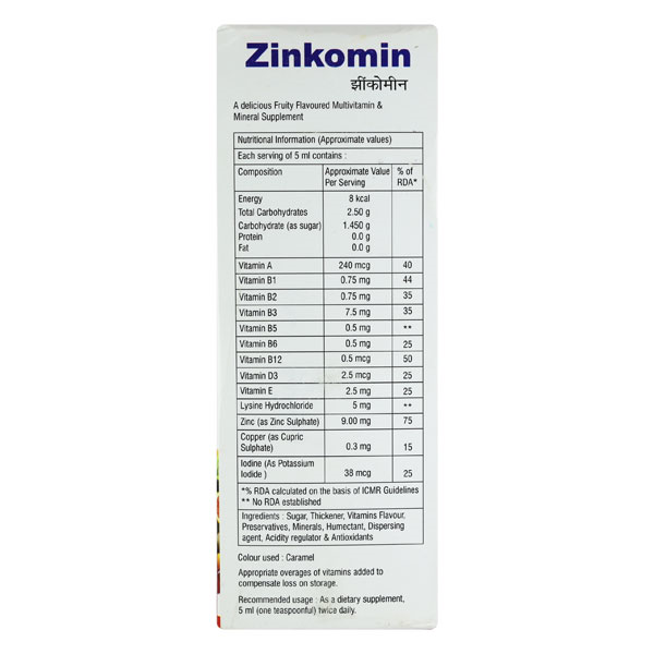 ZINKOMIN Delicious Mixed Fruit Flavoured Syrup 200ml - Image 5