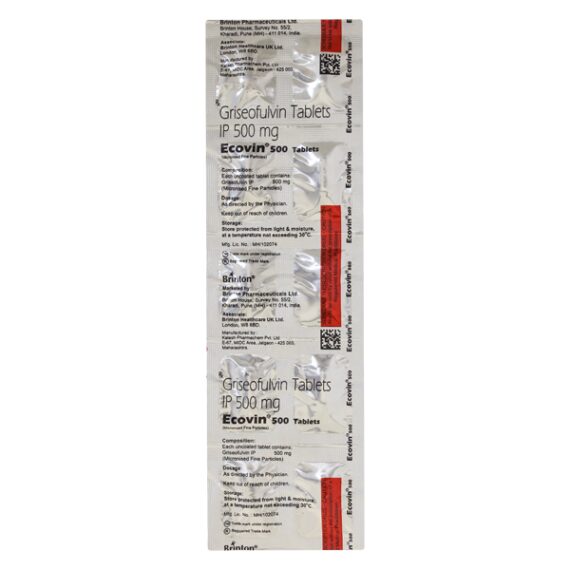 Ecovin 500Mg Tablet 10's - Image 3
