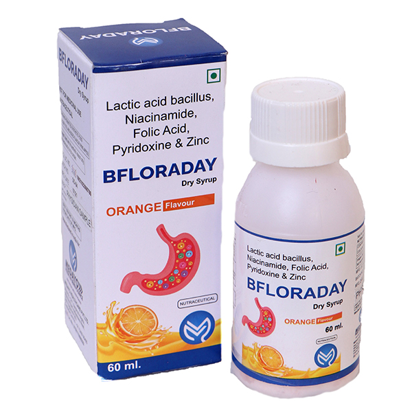 Bfloraday Dry Syrup - Orange Flavour 60 ml - Image 3