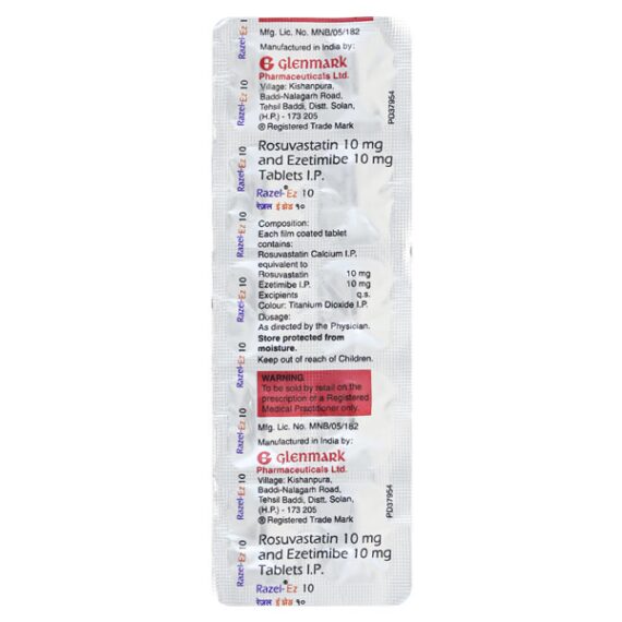 Razel EZ 10mg Tablet 10'S