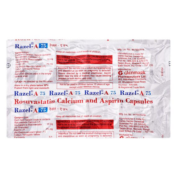 Razel A 75mg Capsule 10'S
